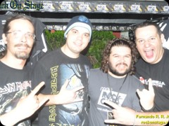 Francisco - Rdio Rock Club e Maiden X no 6 Tributo Festa Rock no Santa F Eventos em Itapira/SP