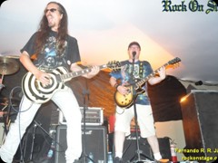 Maiden X no 6 Tributo Festa Rock no Santa F Eventos em Itapira/SP