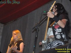 Nervosa no Rock Metal Fest em Poços de Caldas/MG