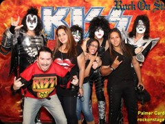 KISS Monster Tour na Arena HSBC no Rio de Janeiro/RJ - Os reprteres Palmer Cardoso e Camila Marinho do Rock On Stage