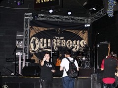 Marcos César de Almeida antes do show do The Quireboys no Manifesto Rock Bar em São Paulo/SP 