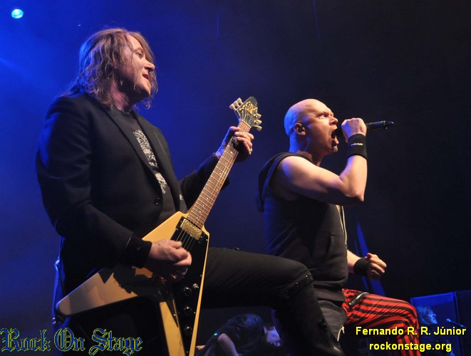 Galeria de fotos do Unisonic e do Gotthard no HSBC Brasil em So Paulo/SP